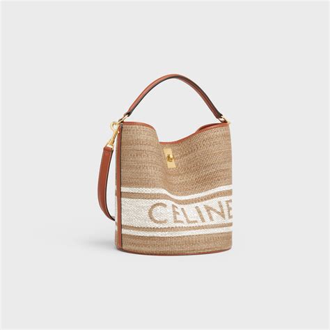 sac celine beige|celine bucket 16 bag.